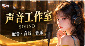镜头与声音主题画面